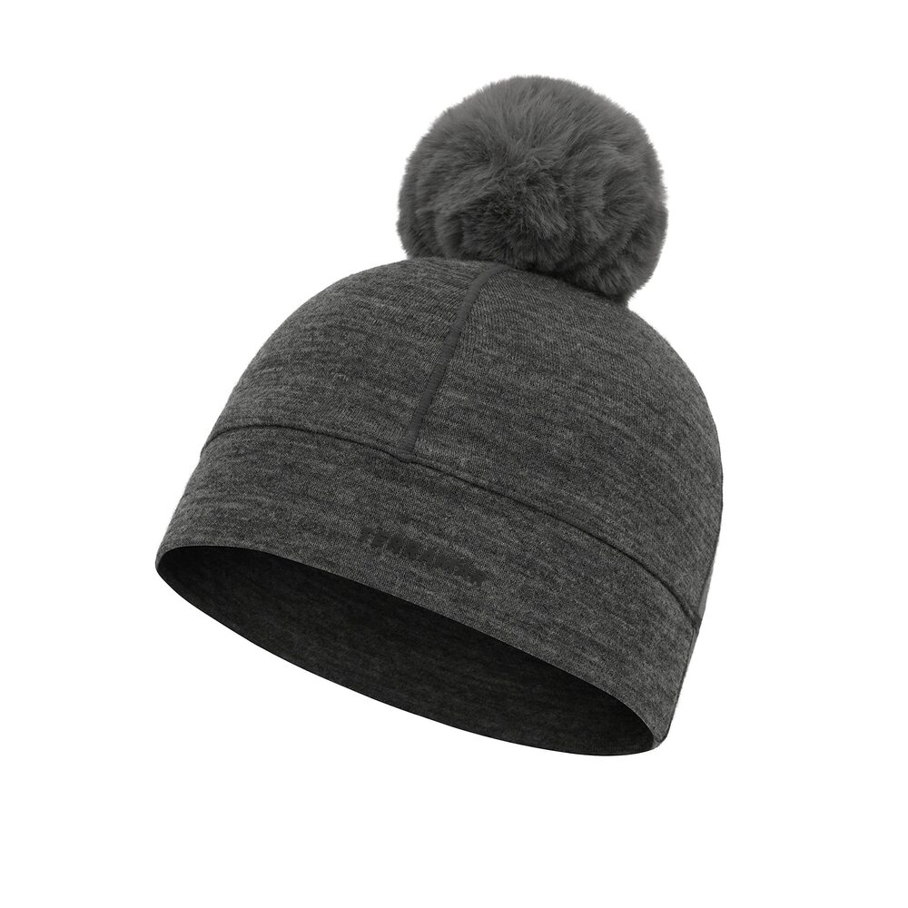 4434 Standard Adult Jaquard Hat, Charcoal Heather, One Size
